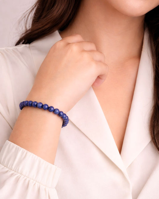 Pulsera Plata Bego | Lapislázuli