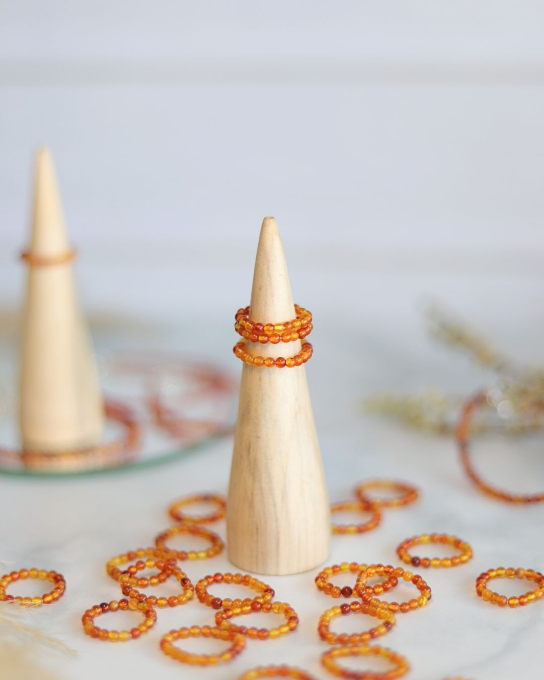 Anillo Antiestrés Vivian | Ámbar