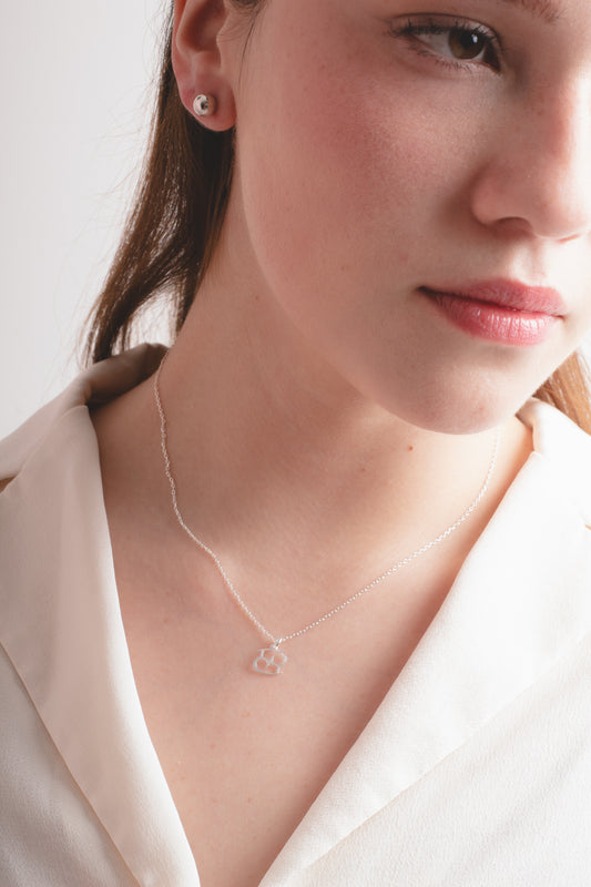 Collar Plata Cáncer | Colección Constelaciones