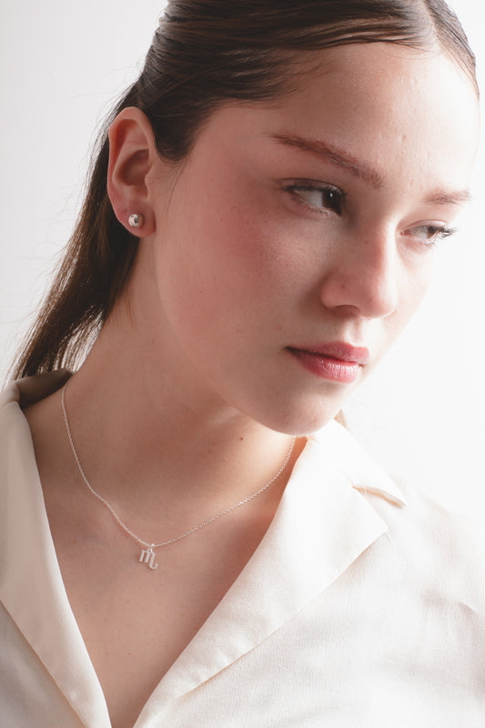 Collar Plata Escorpión | Colección Constelaciones