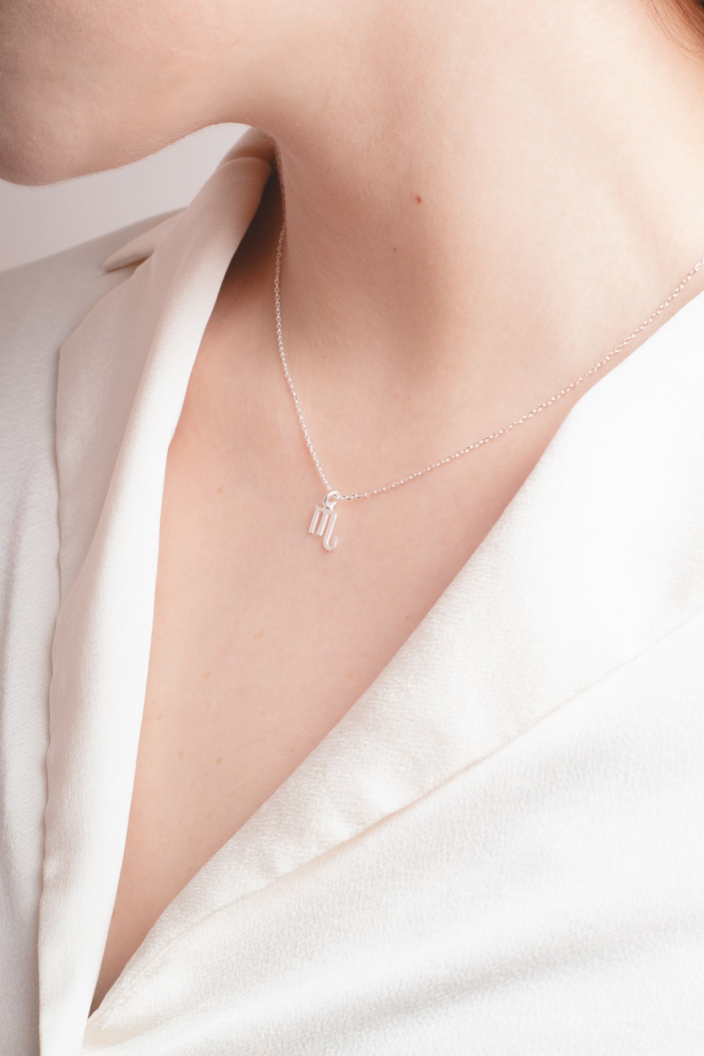 Collar Plata Escorpión | Colección Constelaciones