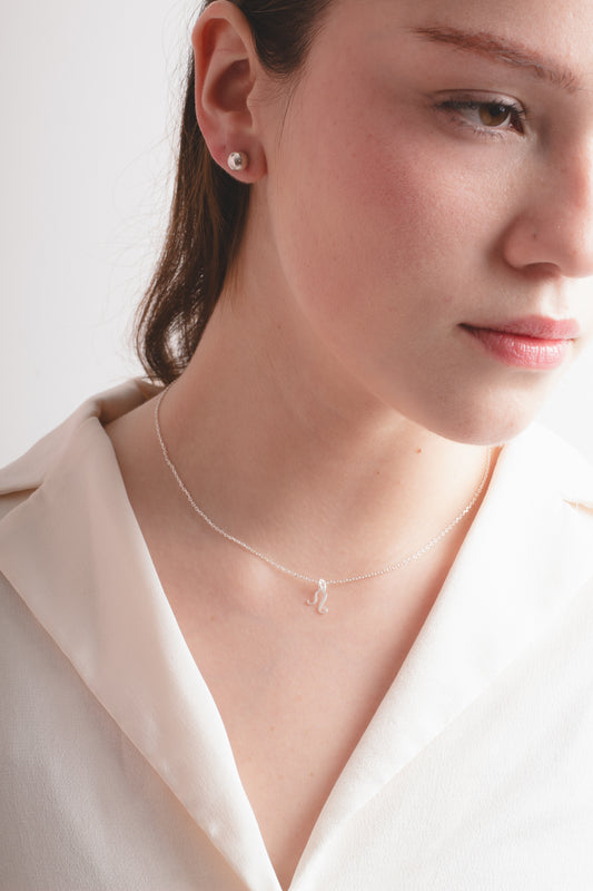 Collar Plata Leo | Colección Constelaciones