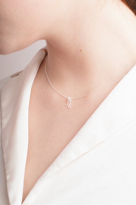 Collar Plata Leo | Colección Constelaciones