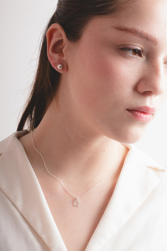 Collar Plata Libra | Colección Constelaciones