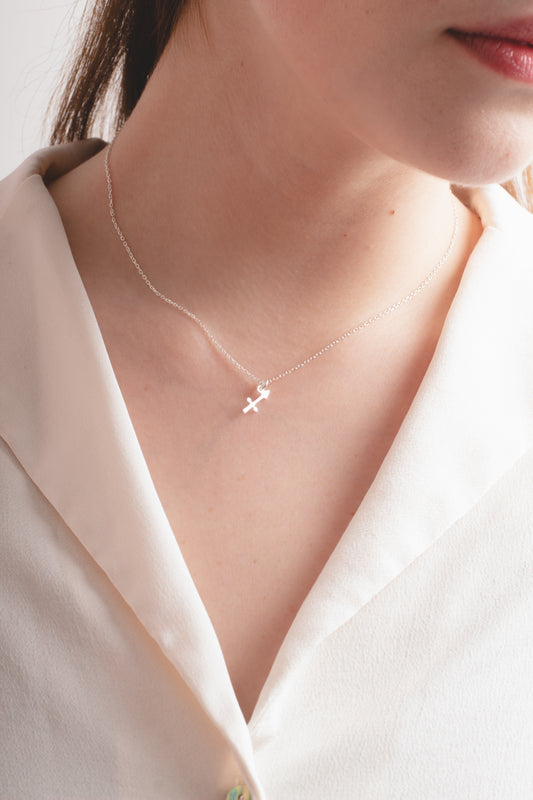 Collar Plata Sagitario | Colección Constelaciones